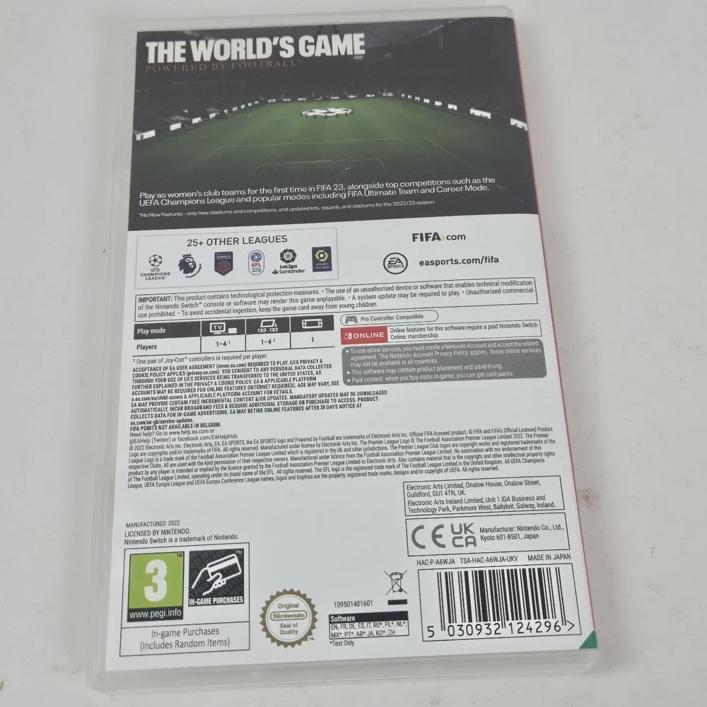 EA Sports FIFA 21 & FIFA 23 BUNDLE Nintendo Switch NTSC-U/C